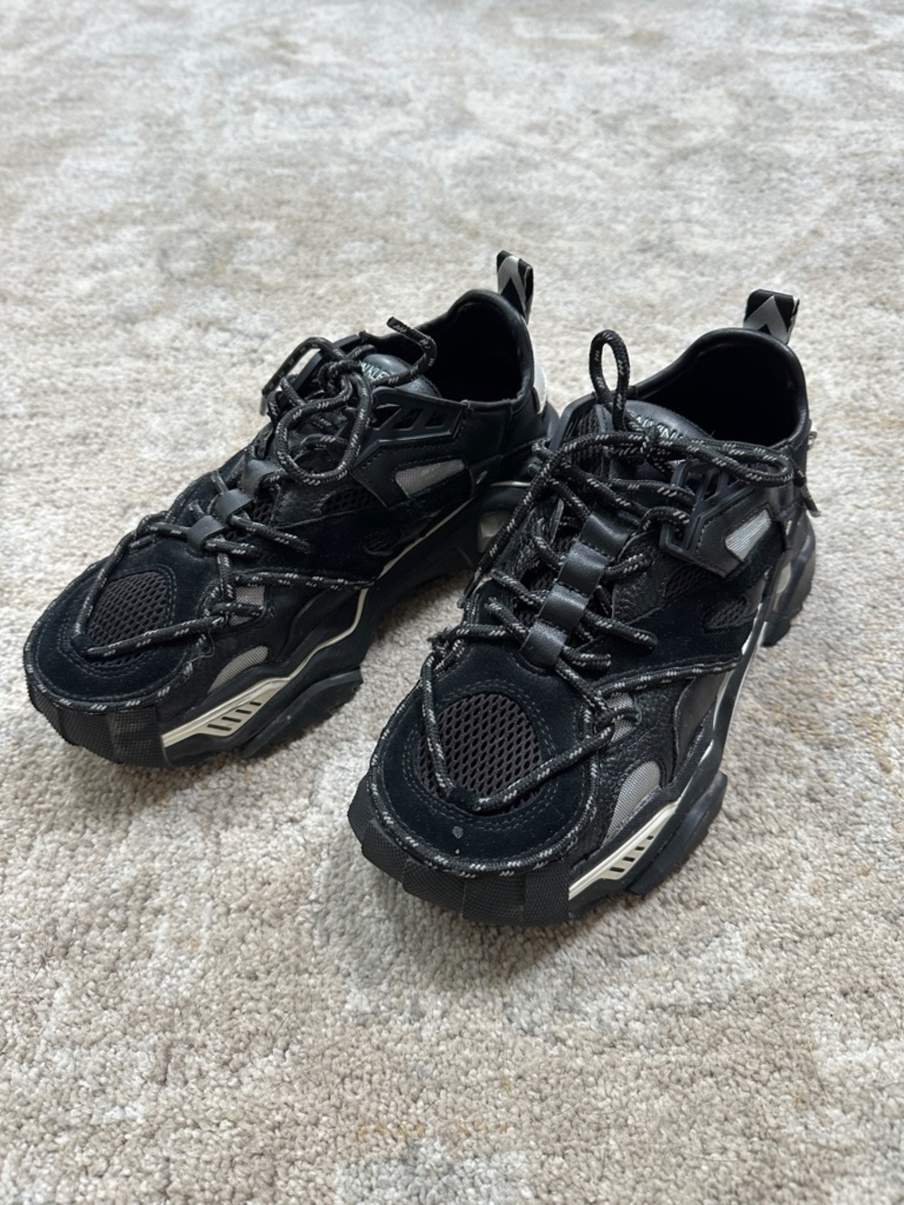 Calvin Klein 205W39NYC Leather Sneakers